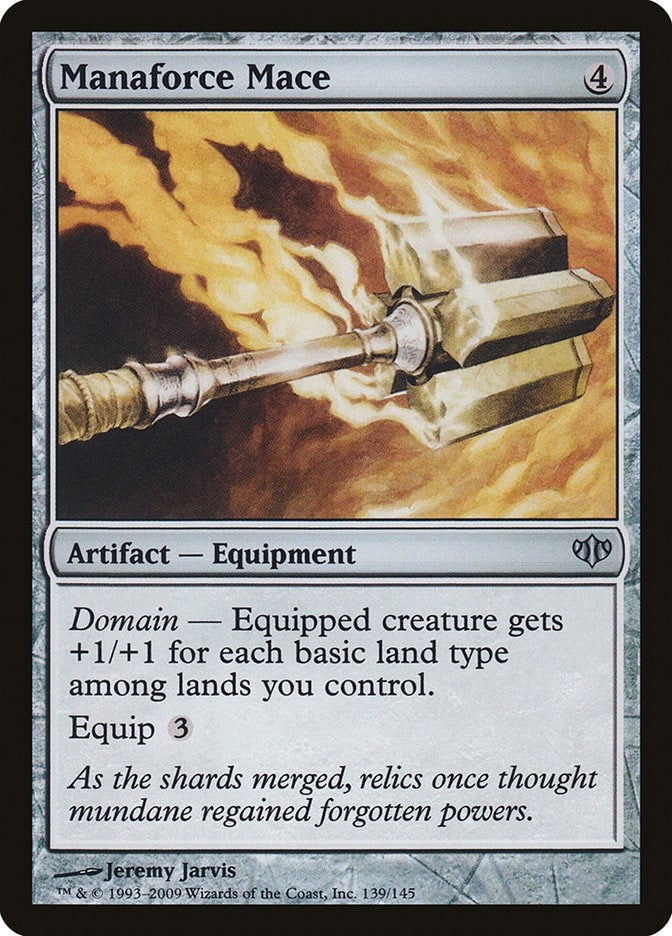 Manaforce Mace (139) (CON)