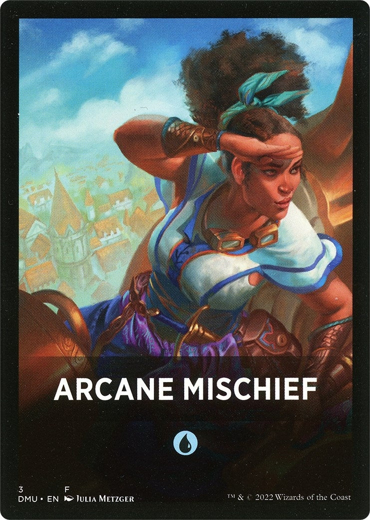 Arcane Mischief Theme Card (3) (DMU)