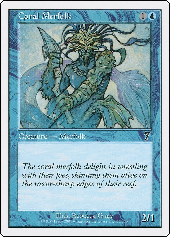 Coral Merfolk (66) (7ED)