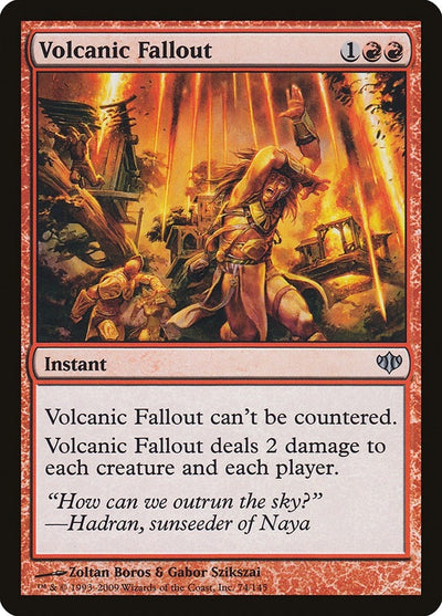 Volcanic Fallout (74) (CON)