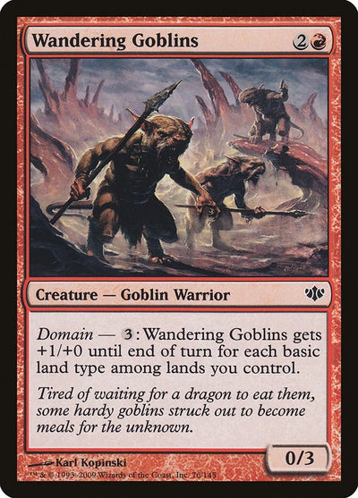 Wandering Goblins (76) (CON)