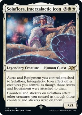 Solaflora, Intergalactic Icon (Galaxy Foil) (313) (UNF)
