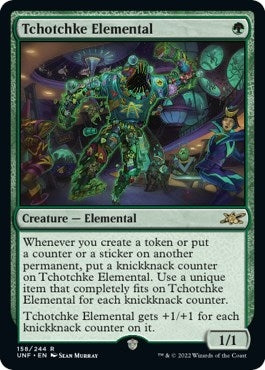 Tchotchke Elemental (158) (UNF)