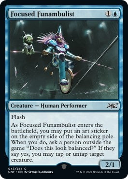 Focused Funambulist (47) (UNF)