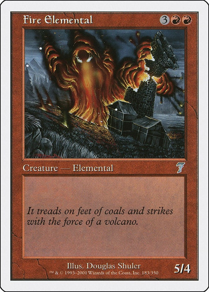 Fire Elemental (183) (7ED)