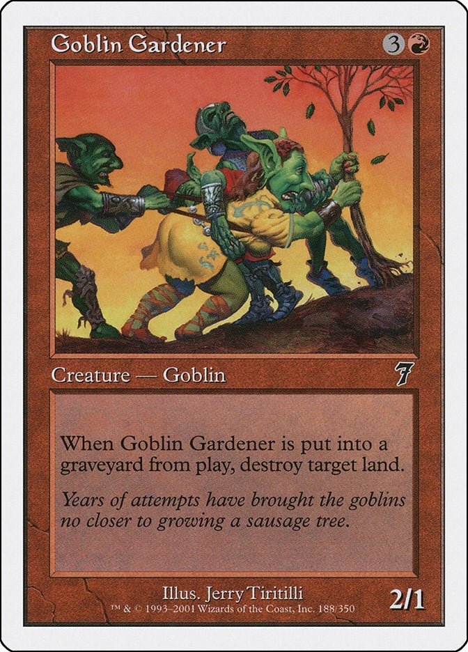 Goblin Gardener (188) (7ED)