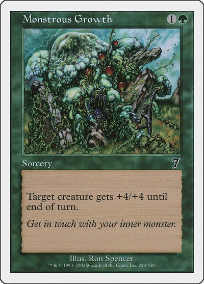 Monstrous Growth (258) (7ED)
