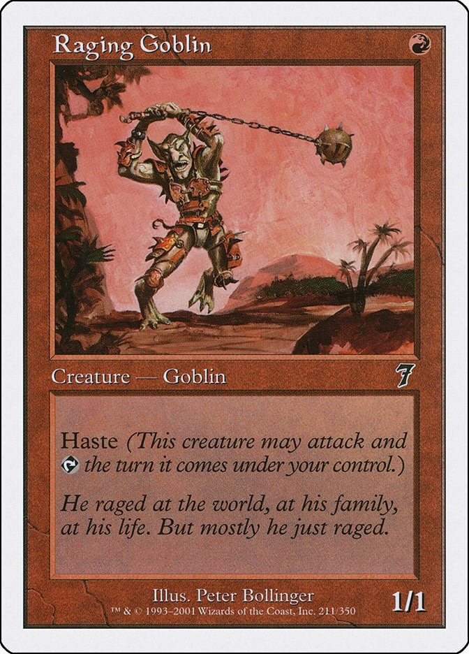 Raging Goblin (211) (7ED)