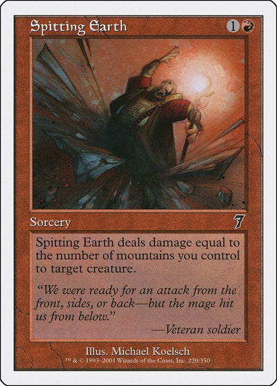 Spitting Earth (220) (7ED)