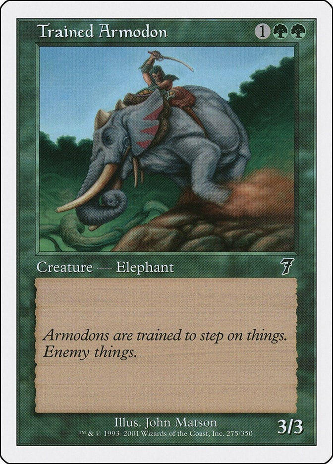 Trained Armodon (275) (7ED)