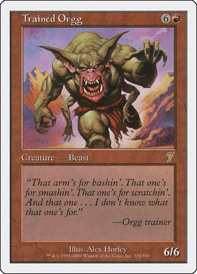 Trained Orgg (224) (7ED)
