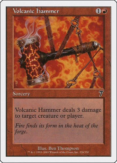 Volcanic Hammer (226) (7ED)