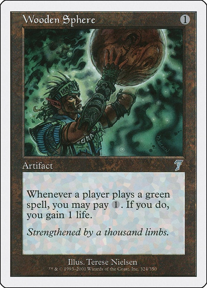Wooden Sphere (324) (7ED)
