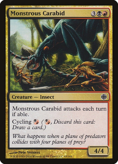 Monstrous Carabid (43) (ARB)