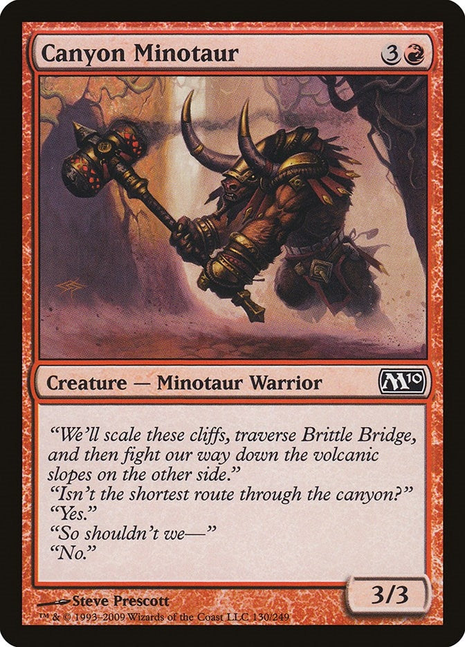 Canyon Minotaur (130) (M10)