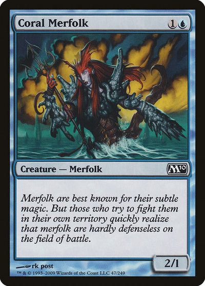Coral Merfolk (47) (M10)