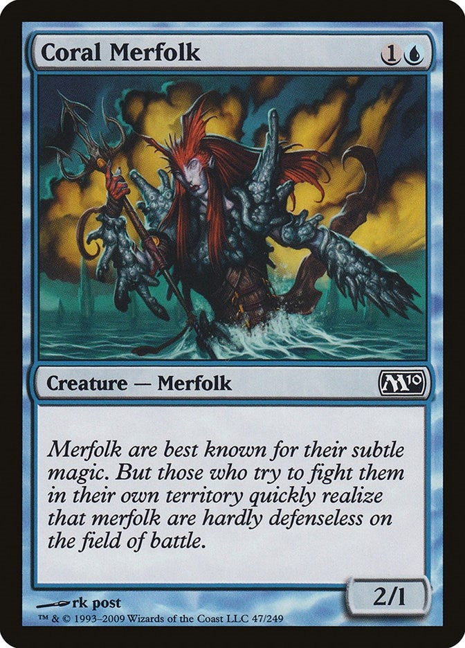 Coral Merfolk (47) (M10)