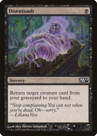 Disentomb (92) (M10)