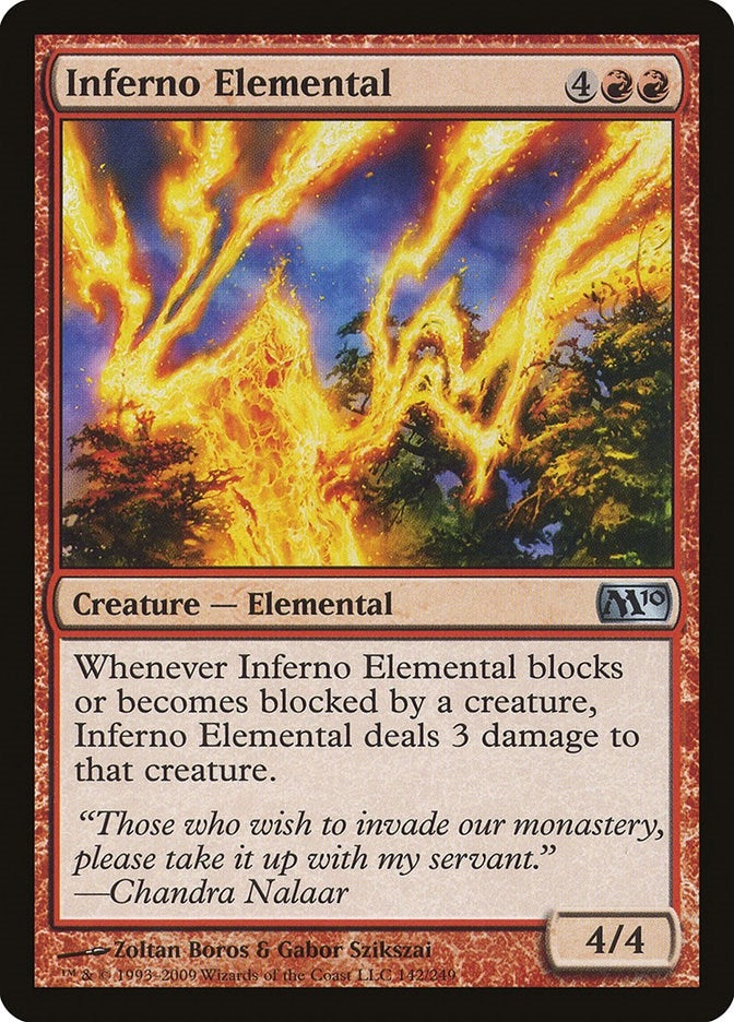 Inferno Elemental (142) (M10)