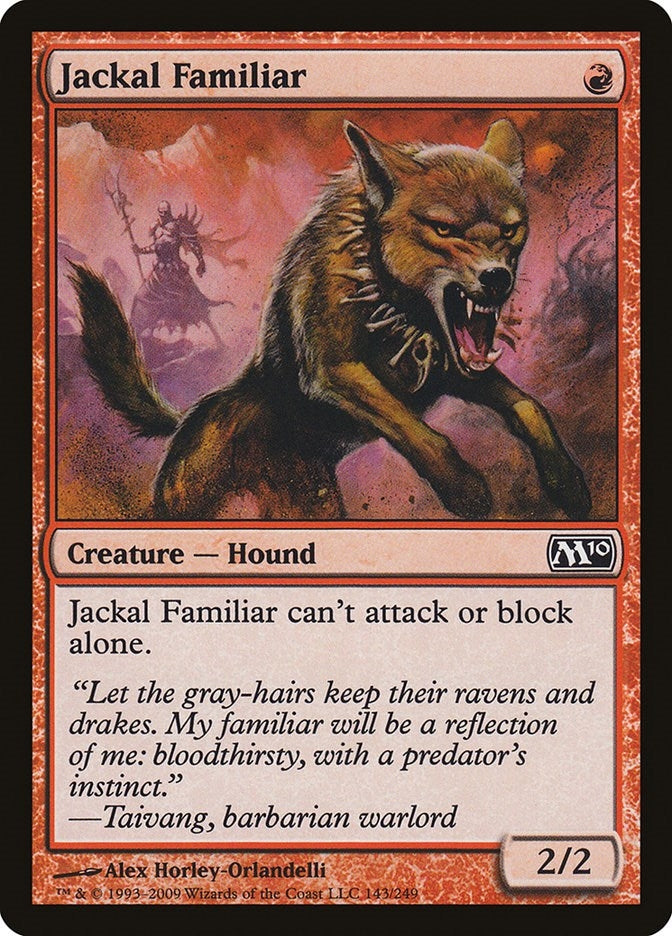 Jackal Familiar (143) (M10)