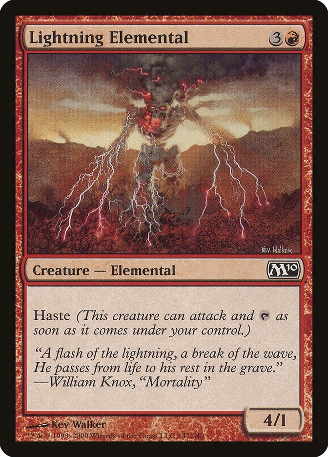 Lightning Elemental (147) (M10)