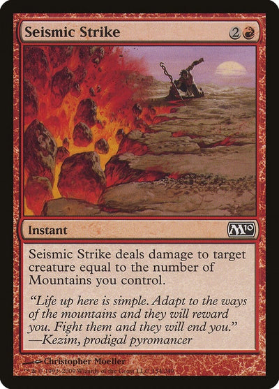 Seismic Strike (154) (M10)