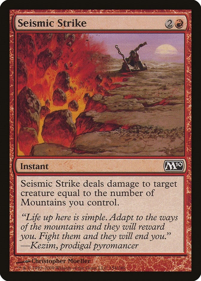 Seismic Strike (154) (M10)