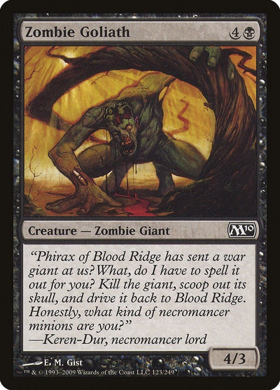 Zombie Goliath (123) (M10)