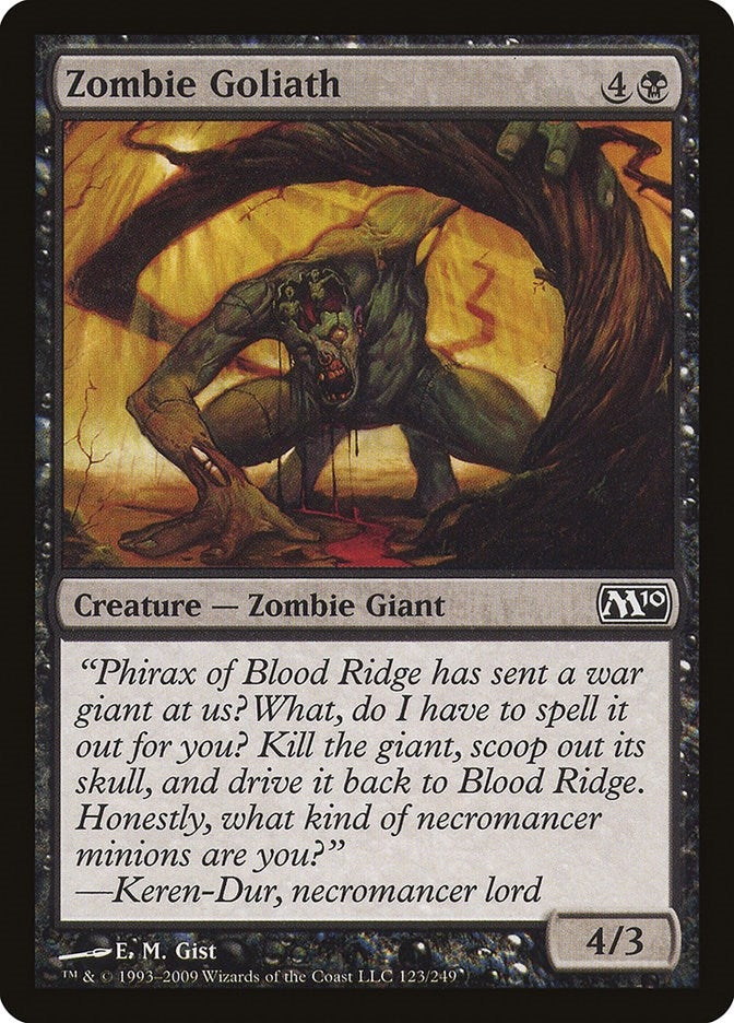 Zombie Goliath (123) (M10)