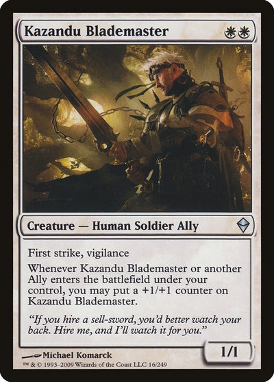 Kazandu Blademaster (16) (ZEN)