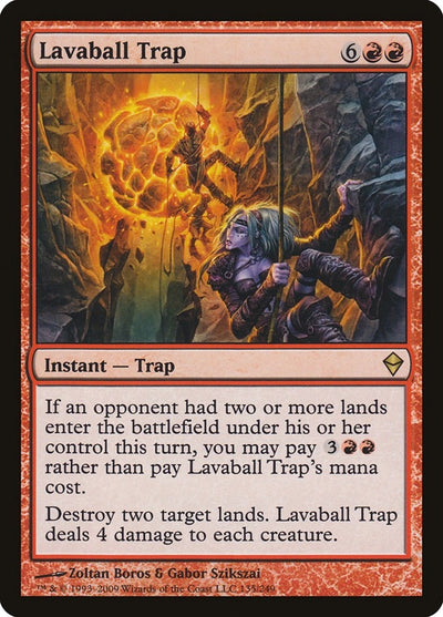 Lavaball Trap (135) (ZEN)