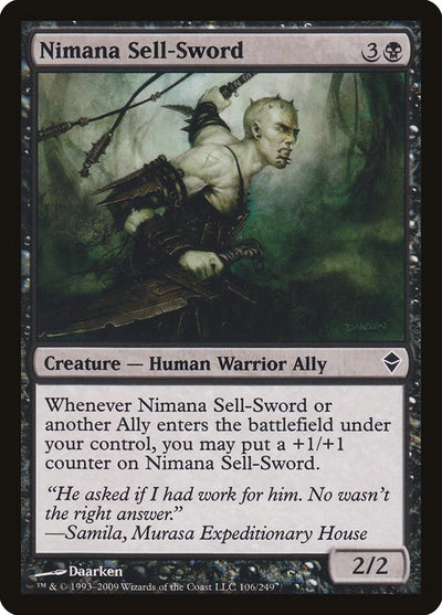 Nimana Sell-Sword (106) (ZEN)