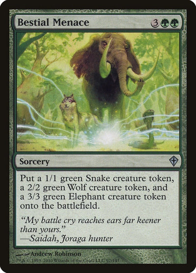 Bestial Menace (97) (WWK)