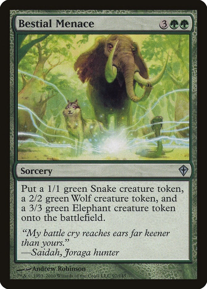Bestial Menace (97) (WWK)