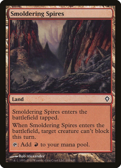 Smoldering Spires (143) (WWK)