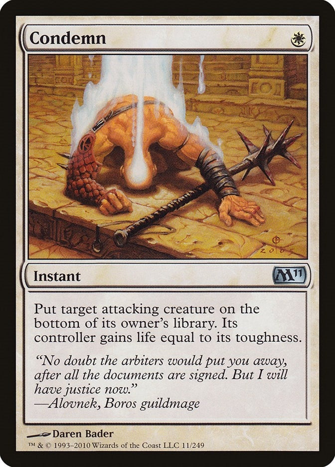 Condemn (11) (M11)