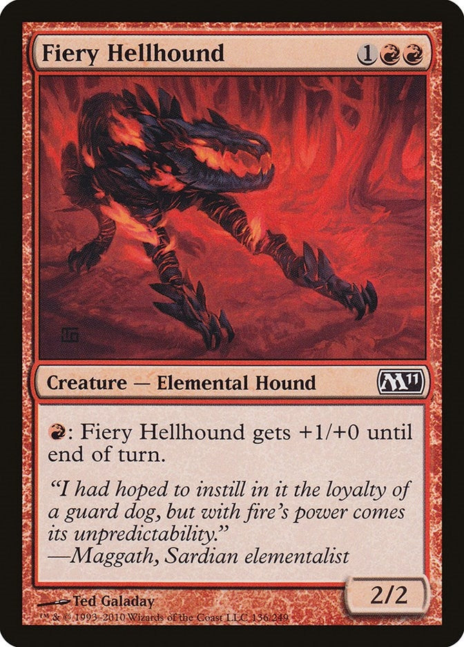 Fiery Hellhound (136) (M11)