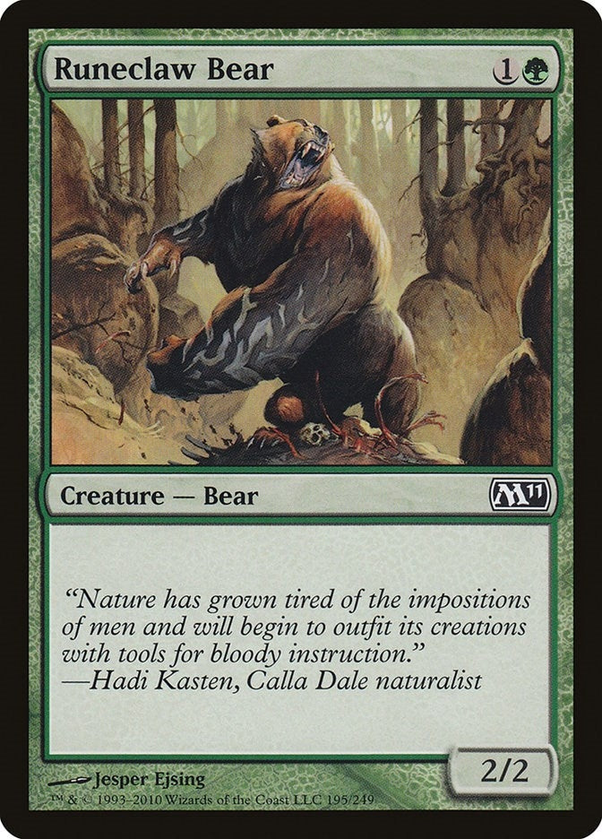 Runeclaw Bear (195) (M11)