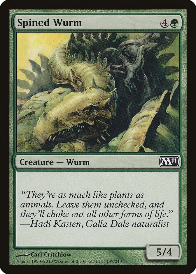 Spined Wurm (197) (M11)