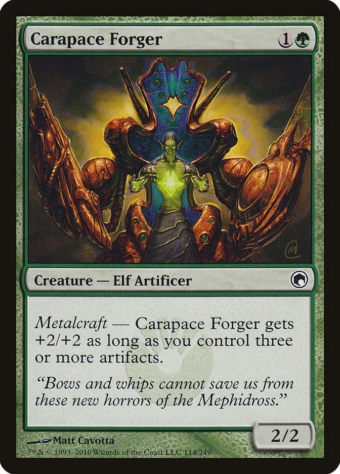 Carapace Forger (114) (SOM)