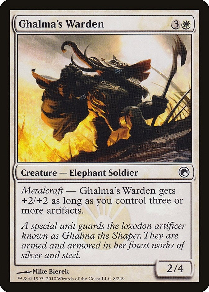 Ghalma's Warden (8) (SOM)
