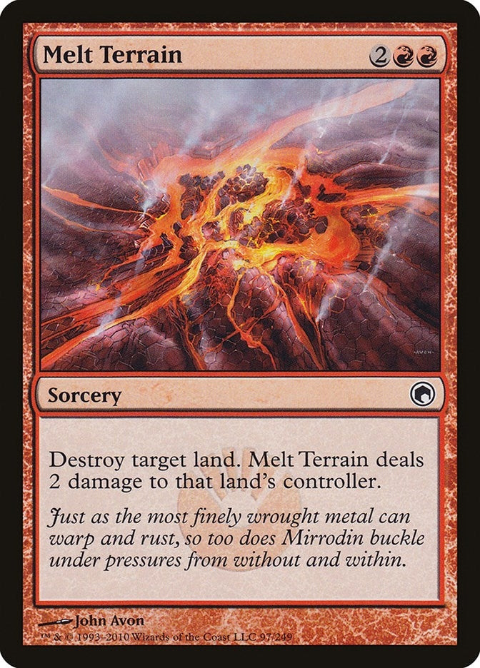 Melt Terrain (97) (SOM)