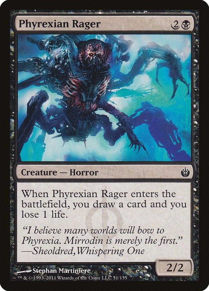 Phyrexian Rager (51) (MBS)