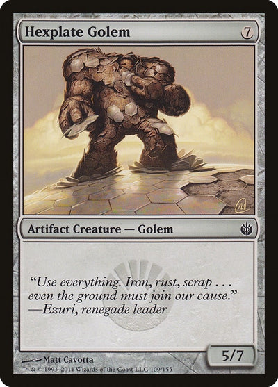 Hexplate Golem (109) (MBS)