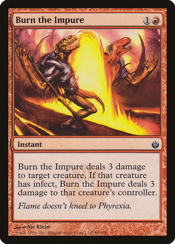 Burn the Impure (59) (MBS)