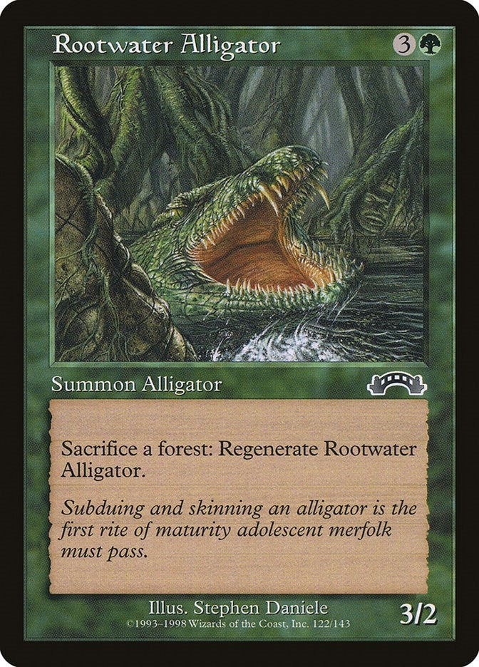 Rootwater Alligator (122) (EXO)