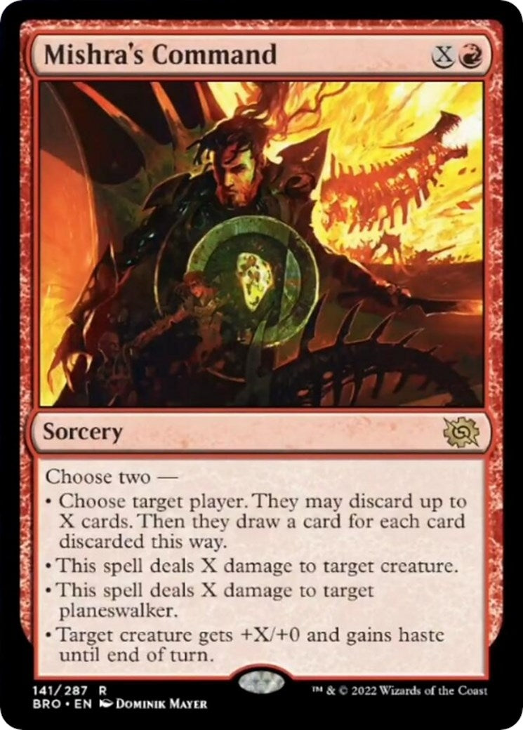 Mishra's Command (141) (BRO)