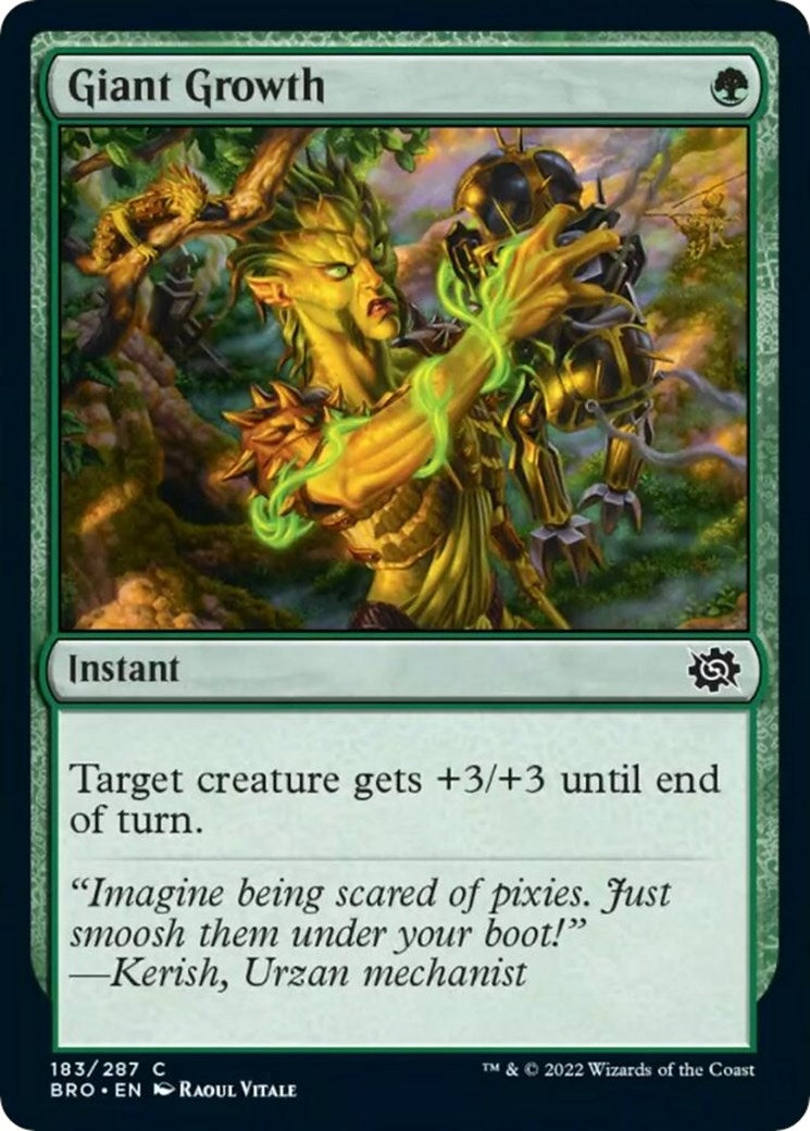 Giant Growth (183) (BRO)