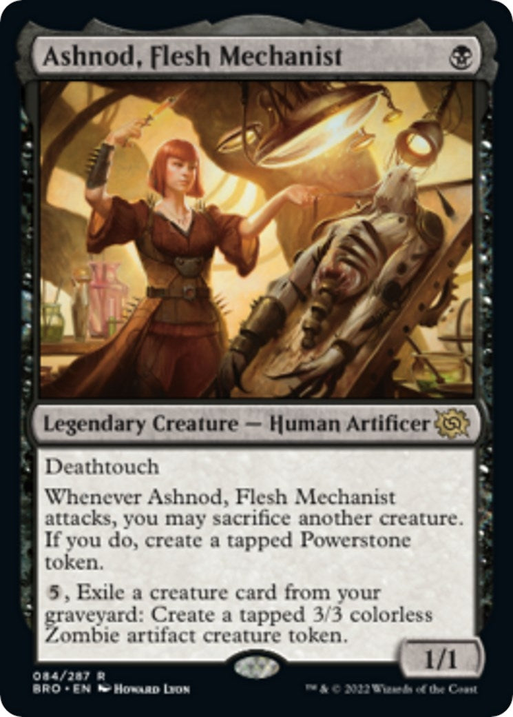 Ashnod, Flesh Mechanist (84) (BRO)