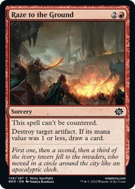 Raze to the Ground (149) (BRO)